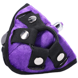Tantus Velvet Vibrating Harness, Lilac — Includes Bullet Vibe - TS8686