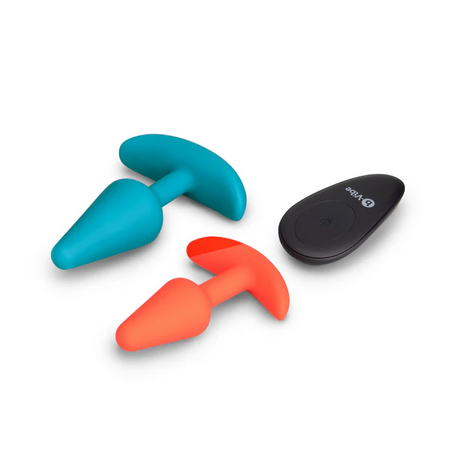 b-Vibe Butties Anal Training Set — 2-Piece Plug Bundle - BV7964