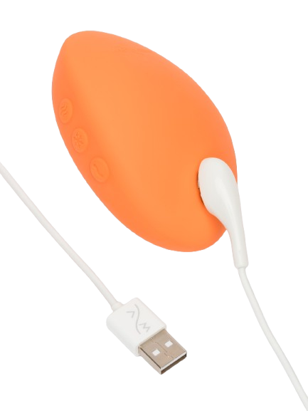 We-Vibe We‑Vibe Temp Tangerine Lay-On Vibrator — Heat & Cool - WE2782