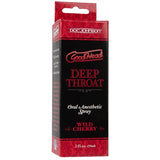 Good Head Throat Spray - Wild Cherry