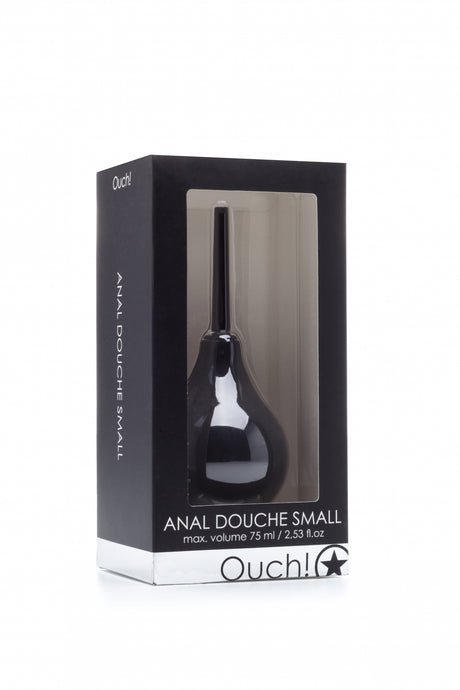 Shots Anal Douche — Small Black - OU-OU110BLK