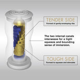 Tenga Premium Dual Sensation Cup — Pre‑Lubricated Single‑Use - TN138