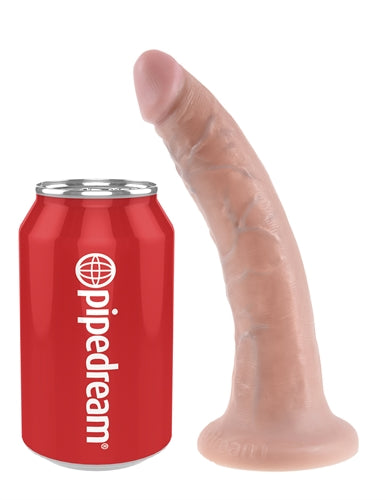 King Cock 7-Inch Cock - Flesh by Pipedream