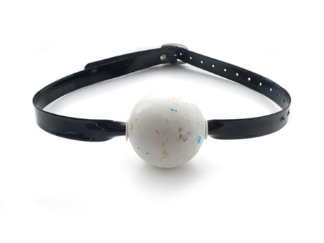 Kinklab Jawbreaker Gag — PVC Strap, Black (Patent Pending) - KL-913