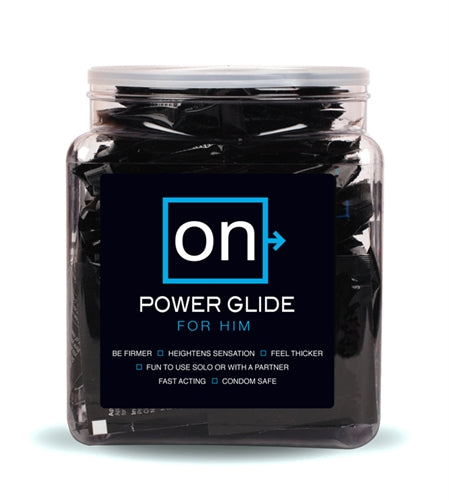 Sensuva Power Glide For Him Hybrid Arousal Gel — 100‑Piece Fishbowl - SEN-VL165-100F