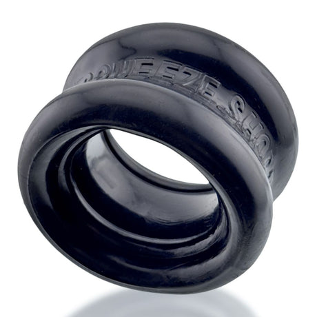 OXBALLS Squeeze Short Ballstretcher — Black, 1.25 in - OX-3208-BLK