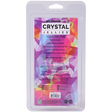 Doc Johnson Crystal Jellies Novice Pop Plug — 4 in, Purple - DJ0283-18-CD