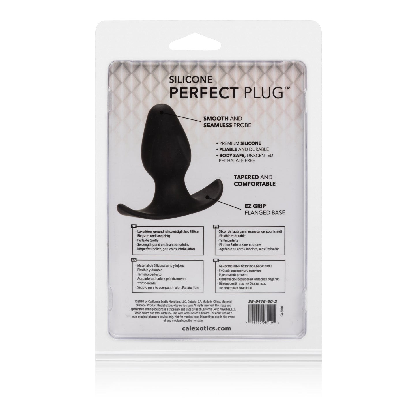 Silicone Perfect Plug by CalExotics