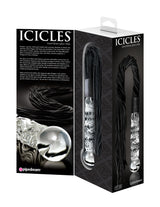 Icicles No. 38 - Clear / Black by Pipedream