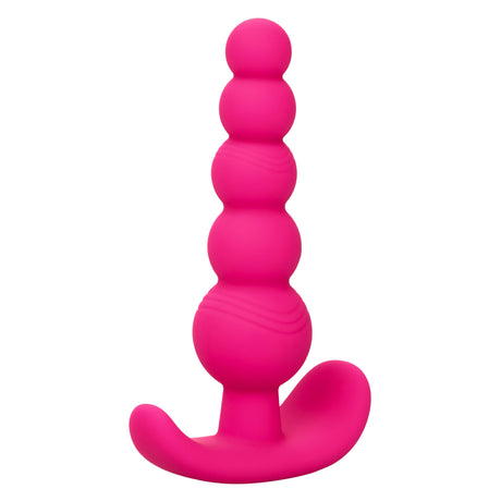 CalExotics Cheeky X-5 Beads Anal Probe — Silicone, 4.25 in - SE0442053