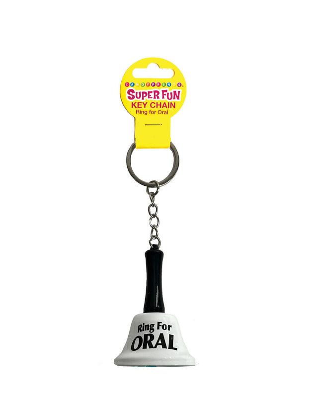 Little Genie Super Fun Novelty Key Chain — White - LG-CP1192