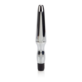 CalExotics Fujikos 6.5-Inch Waterproof Multi-Speed Anal Probe — Silver - SE0524052