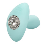 CalExotics Pave Audrey Anal Stimulator — Satin Finish Silicone & Remote - JO8005803