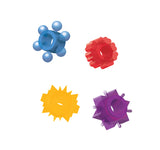 Hott Products Pleasure Stars Jelly Cock Rings — 6-Pack Assorted - HTP2336