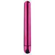 XR Brands 10x Slim Metallic Bullet Vibrator, Pink - BNG-AG764-PNK