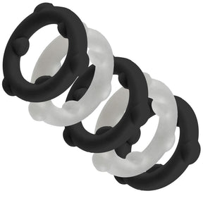 Oxballs Gearheads 5-Pack Spinner Rings — Black Vapor - OX-3203-VPBK