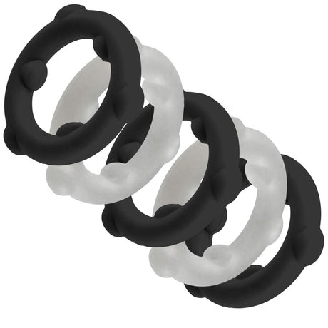 Oxballs Gearheads 5-Pack Spinner Rings — Black Vapor - OX-3203-VPBK