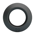 Pretty Love Brodan Super Soft Silicone Cockring, Black 55 mm - BI-210351