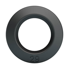 Pretty Love Brodan Super Soft Silicone Cockring, Black 55 mm - BI-210351