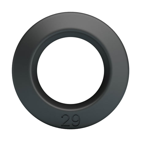 Pretty Love Brodan Super Soft Silicone Cockring, Black 55 mm - BI-210351