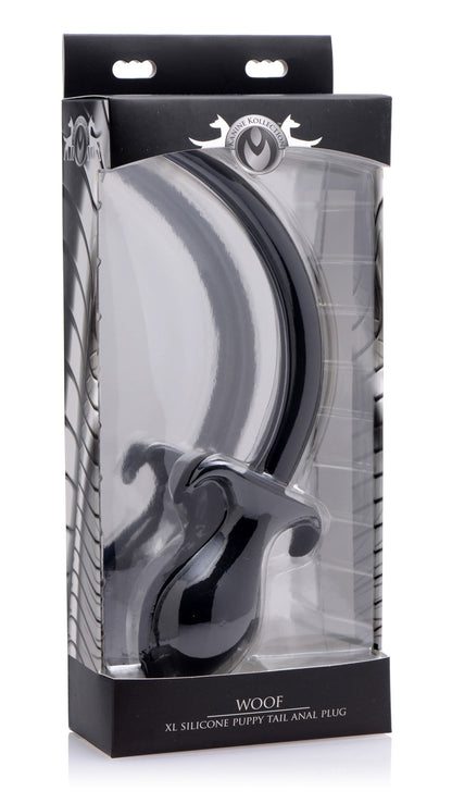 Xl Silicone Puppy Tail Butt Plug by XR Brands