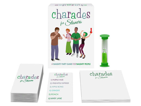 Kheper Games Charades for Stoners Party Game (80 Cards) - KG-BG033