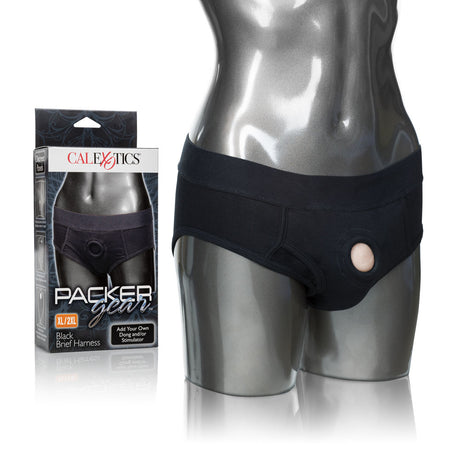CalExotics Packer Gear Black Brief Harness — XL/2XL - SE1575203