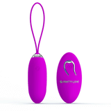 Pretty Love Julia Egg Vibrator — 12-Function Remote, Compact - BI-014362W-4