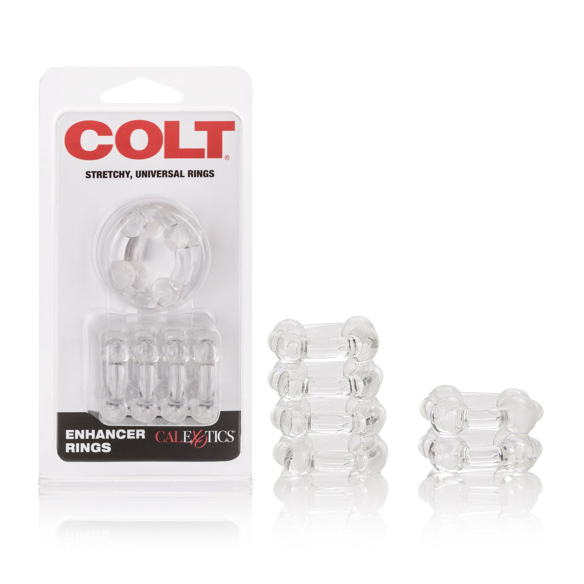 Colt Enhancer Rings - Clear by CalExotics