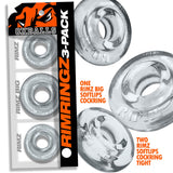 Rimringz Multi Size 3 Pack - Clear