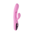 Evolved Novelties Push the Button G-Spot Thrusting Vibrator — Pink - EN-RS-7159-2