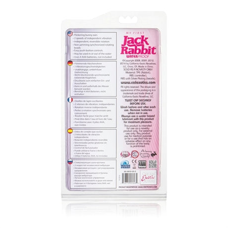 CalExotics My First Jack Rabbit Anal Vibrator - SE0610053