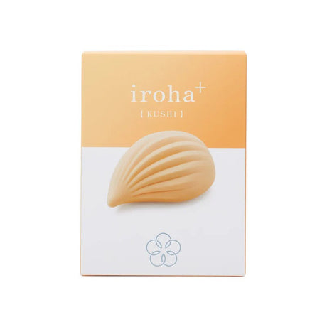 Iroha+ KUSHI Compact Ribbed Rechargeable Vibrator - TN848
