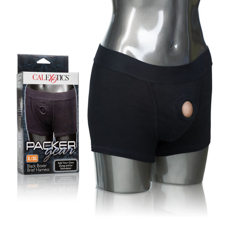 CalExotics Packer Gear Boxer Brief Harness, Black XL/2XL - SE1576203