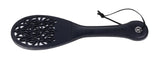 Sex & Mischief Lace Spanker Paddle — 13 in (33 cm), Black - SS10107