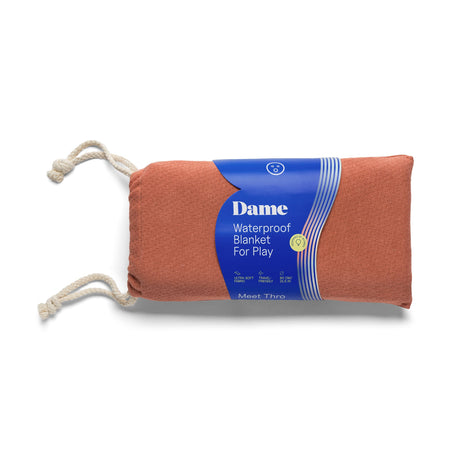 Dame Sex Blanket Throw — Copper with Bag - DM1982