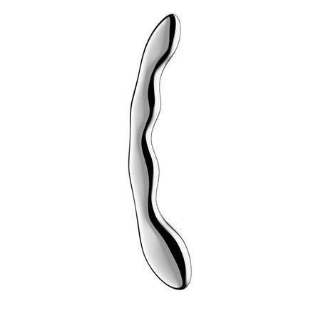 Satisfyer Cosmic Crest 2 Stainless Steel Curved G-Spot Dildo - SF6974