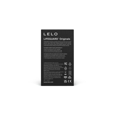 LELO Lifeguard Originals Silicone Rechargeable Vibrating Ring - LO0209