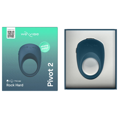 We-Vibe We‑Vibe Pivot 2 Couples Vibrating Ring — Slate - WE3109