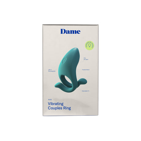 Dame Hug Vibrating Adjustable Cock Ring - DM1968