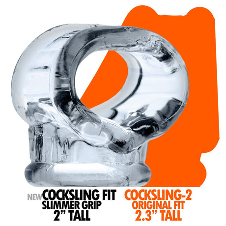 OXBALLS CockSling Fit — Clear - OX-3209-CLR