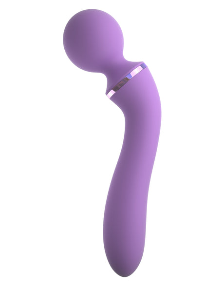 Pipedream Fantasy for Her Duo Wand — Dual-Motor Rechargeable Vibrator - PD4940-12