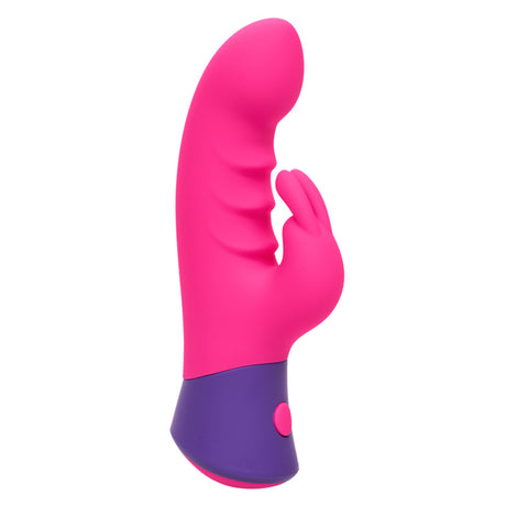CalExotics Rave Bunny Rabbit Vibrator — Pink, 6 in - SE0605203