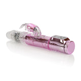 CalExotics Dual-Motor Thrusting Jack Rabbit Vibrator, Pink - SE0661003
