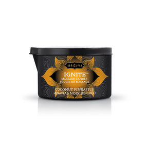 Kama Sutra Ignite Coconut Pineapple Massage Candle — 6 oz - KS10227