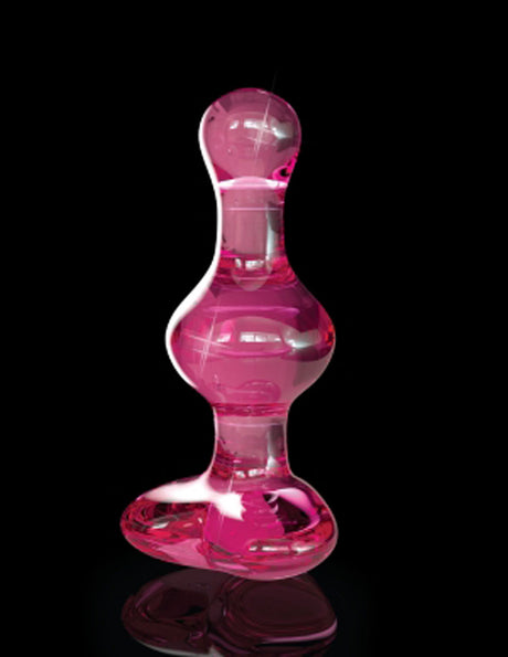 Pipedream Icicles #75 Hand-Blown Glass Massager, Pink - PD2875-00