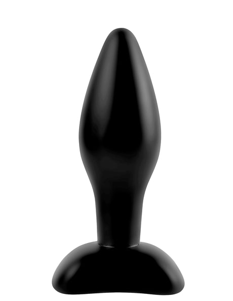 Anal Fantasy Collection Small Silicone Plug - Black by Pipedream