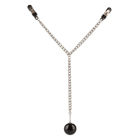 CalExotics Nipple Play Weighted Disc Clamps – Pair, Adjustable Tension - SE2593022