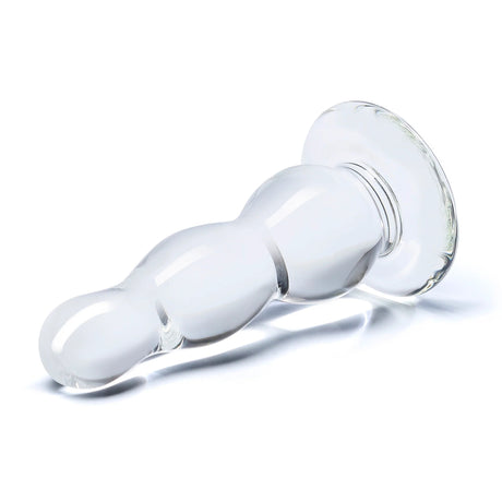 4 Inch Glass Butt Plug by Electric Novelties