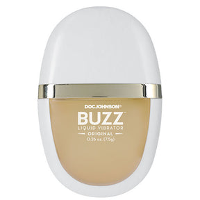 Doc Johnson Buzz Liquid Vibrator Clitoral Arousal Gel, 0.26 oz - DJ4550-01-BX